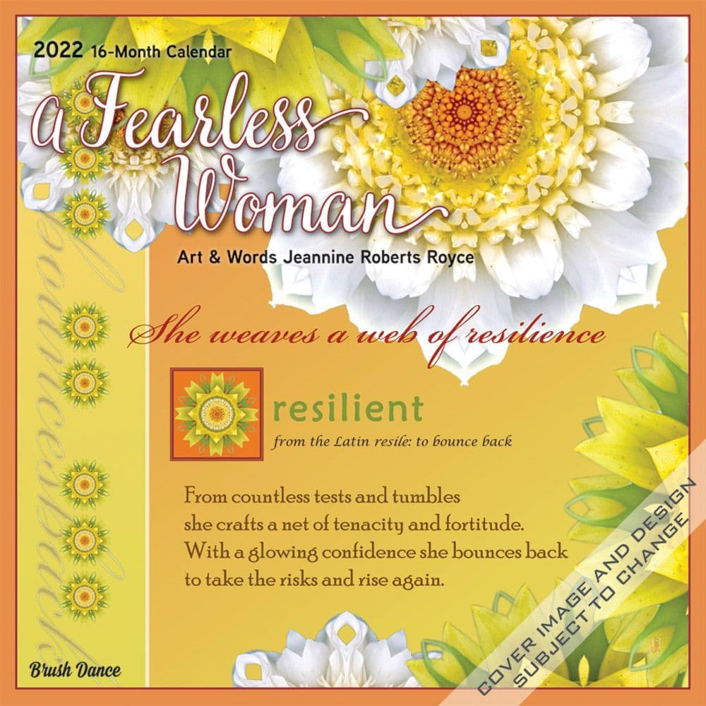 Fearless Woman 2022 Wall Calendar