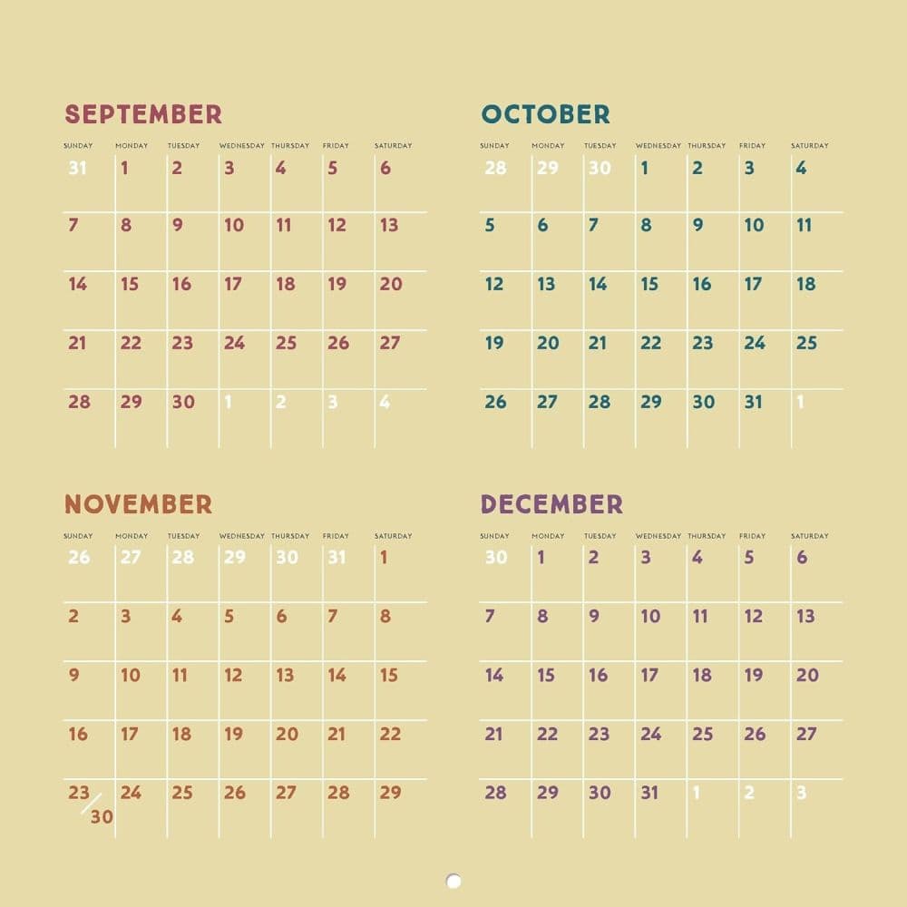 My Neighbor Totoro 2026 Wall Calendar First Alternate Image