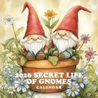 image Secret Life of Gnomes 2026 Wall Calendar Main Product Image