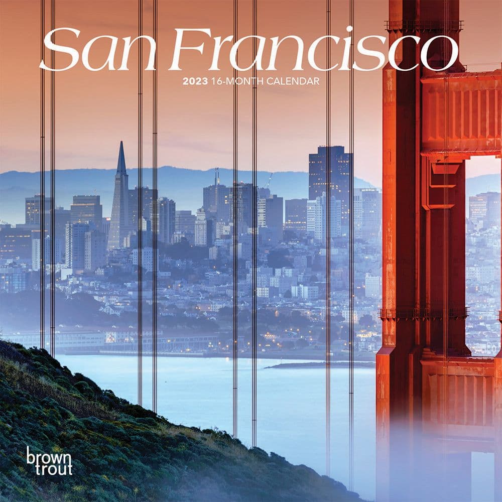 San Francisco 2023 Mini Wall Calendar - Calendars.com