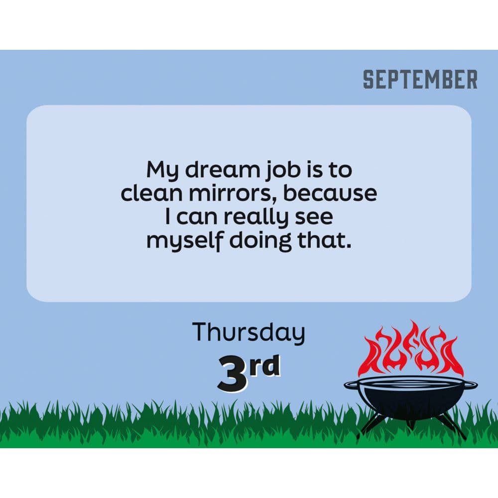 Dad Jokes 2026 Desk Calendar Fourth Alternate Image