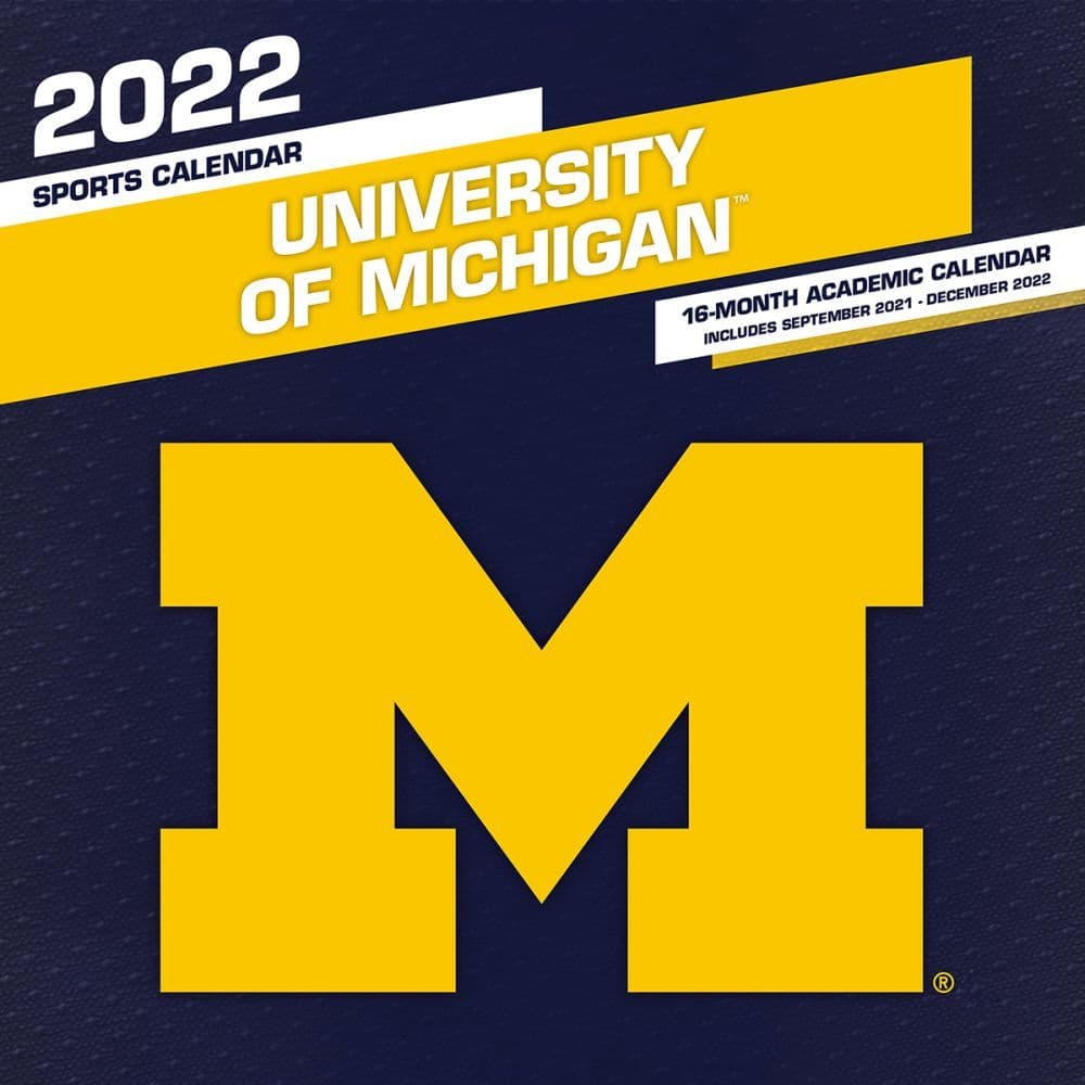 Michigan Wolverines 2022 Wall Calendar