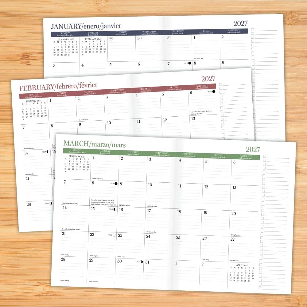 Garden Botanical 2027 Monthly Planner Second Alternate Image