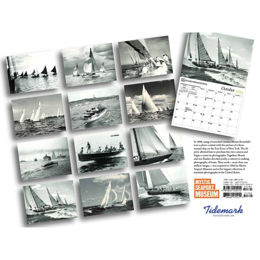 Art of the Boat Mystic Seaport 2025 Wall Calendar First Alternate Image width="1000" height="1000"