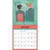 image Heartstopper with Poster and Love Notes 2026 Wall Calendar Second Alternate Image