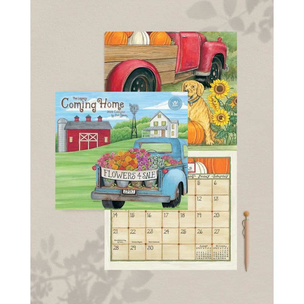 Coming Home by Deb Strain 2025 Wall Calendar Third Alternate Image width=&quot;1000&quot; height=&quot;1000&quot;