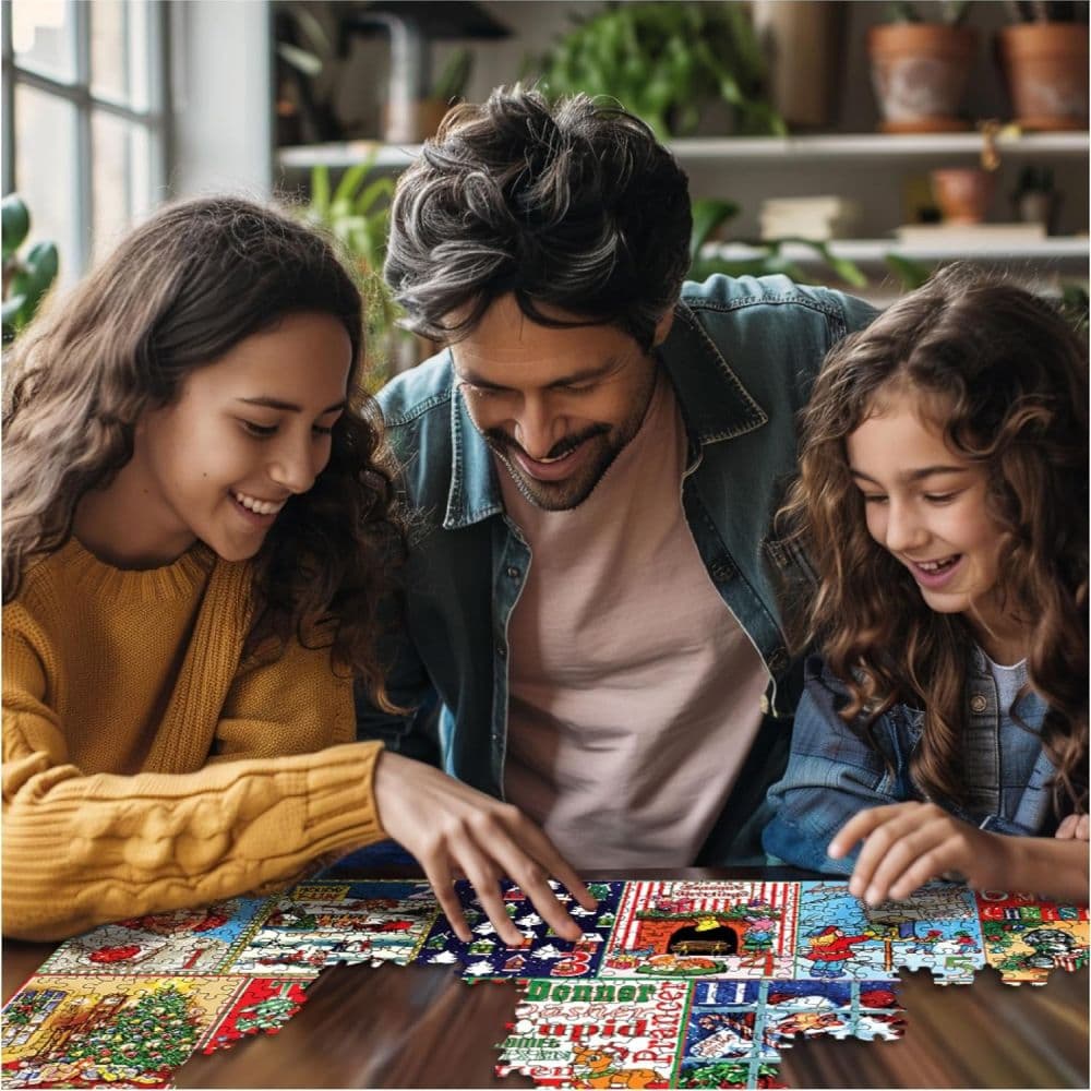 Christmas Calendar 1000pc Puzzle Third Alternate Image