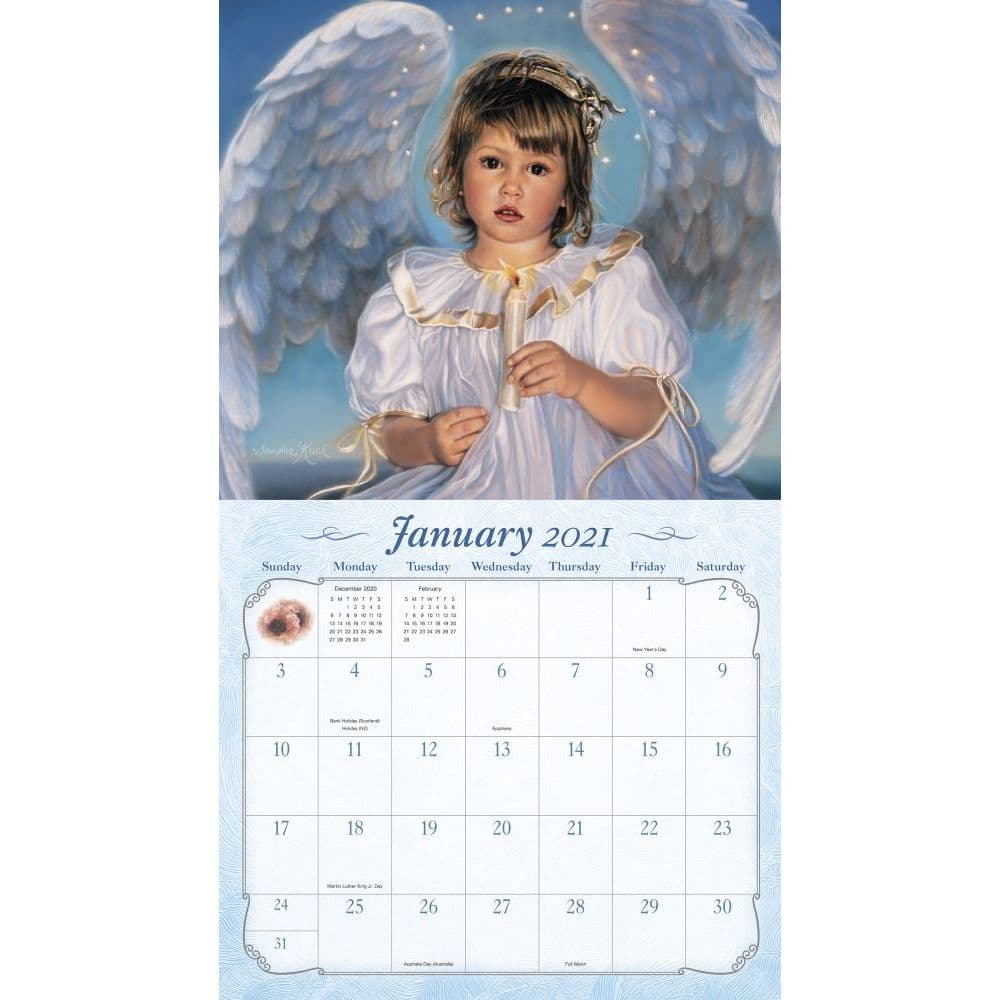 Kuck Little Angels Wall Calendar