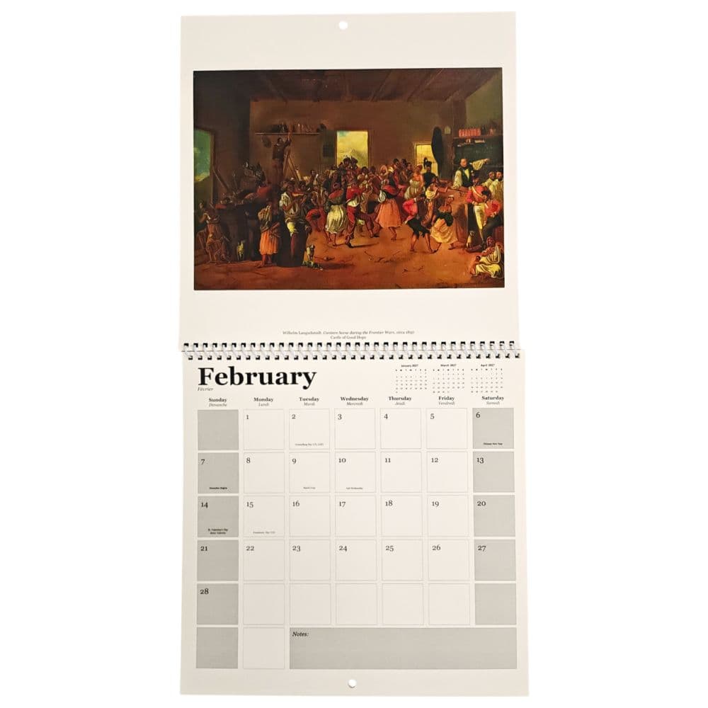 Heritage Square 2027 Wall Calendar Third Alternate Image