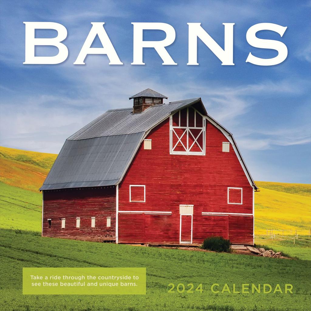 Barns 2024 Wall Calendar Main Image