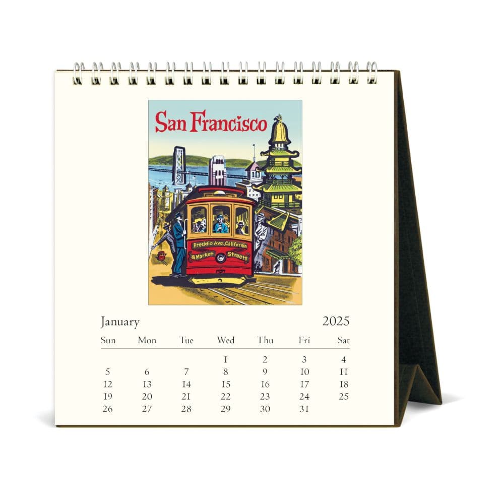 San Francisco Art 2025 Easel Desk Calendar First Alternate Image width="1000" height="1000"