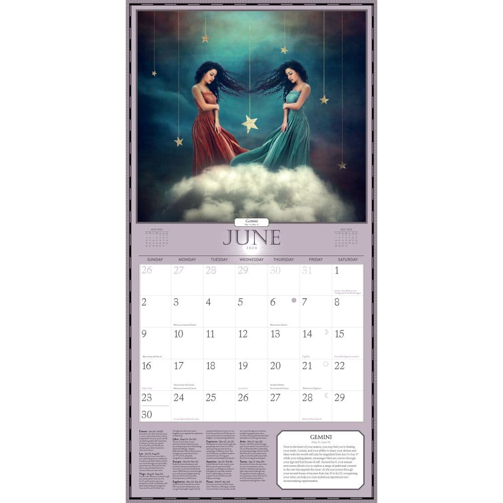 Astrology 2024 Wall Calendar First Alternate Image width=&quot;1000&quot; height=&quot;1000&quot;