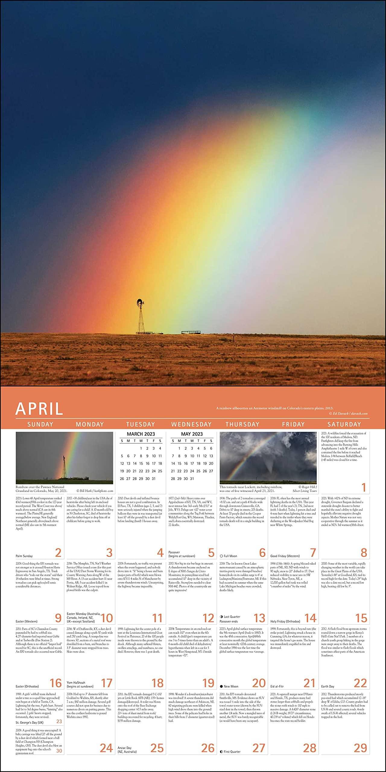 Weather Guide 2023 Wall Calendar - Calendars.com