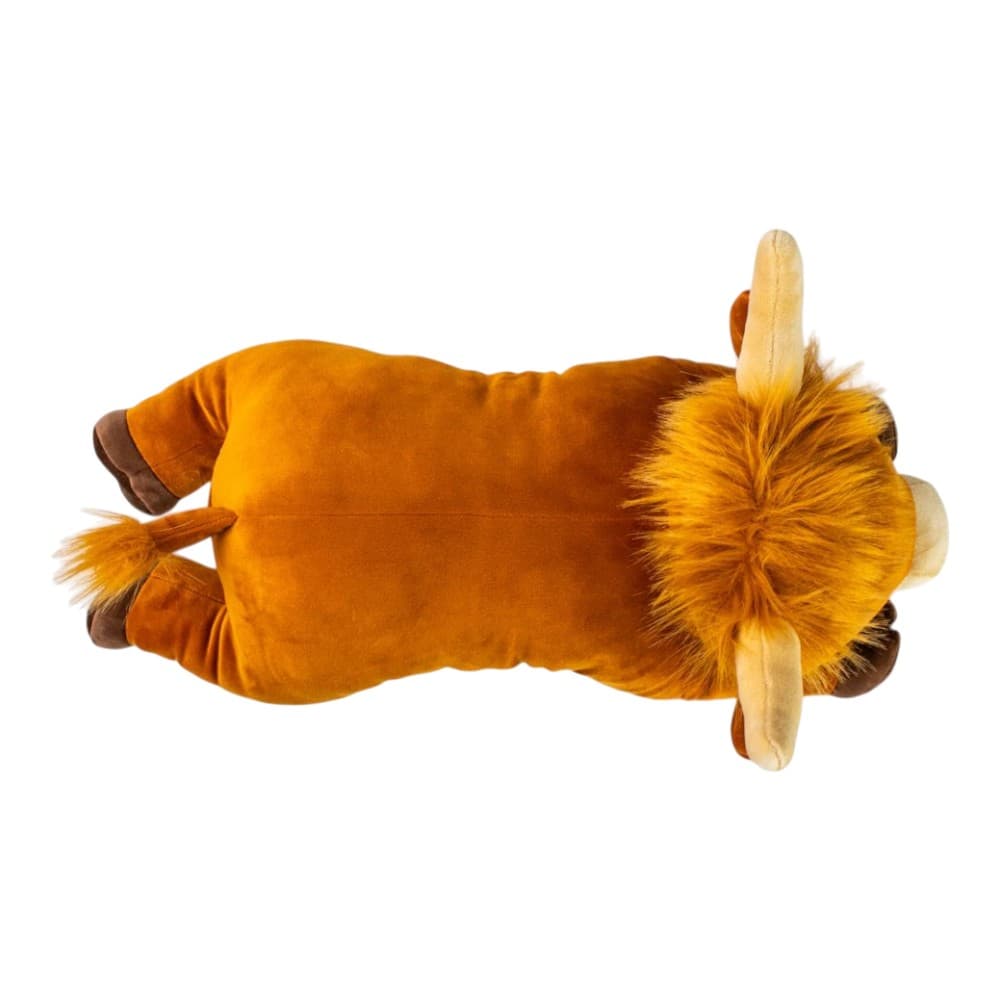 Snoozimals Ginger the Highland Cow 20in Plush Third Alternate Image