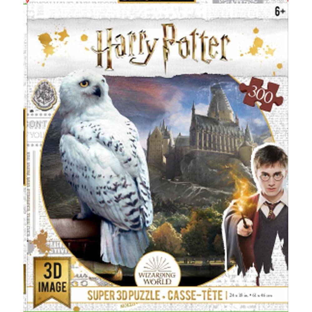 Lenticular 3D Puzzle HP Hedwig Puzzle Main Image