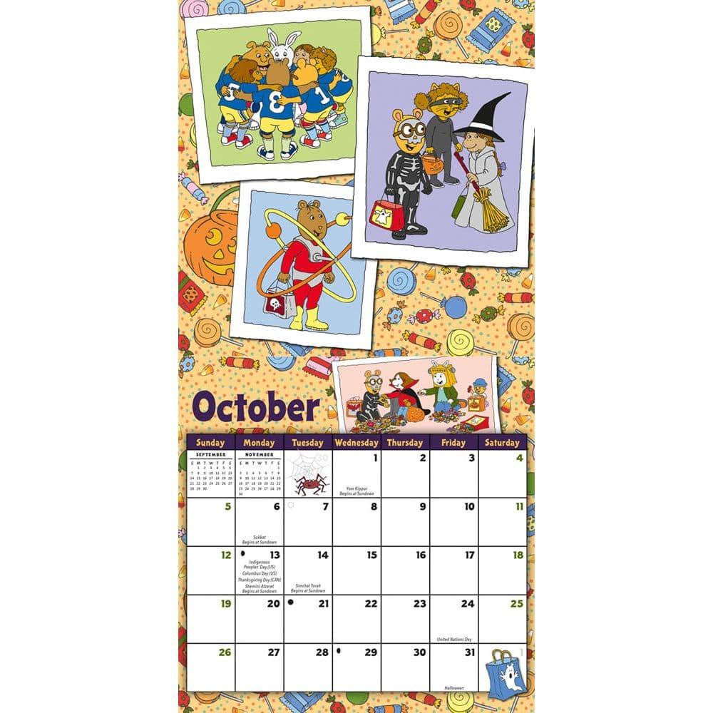 Arthur 2025 Mini Wall Calendar