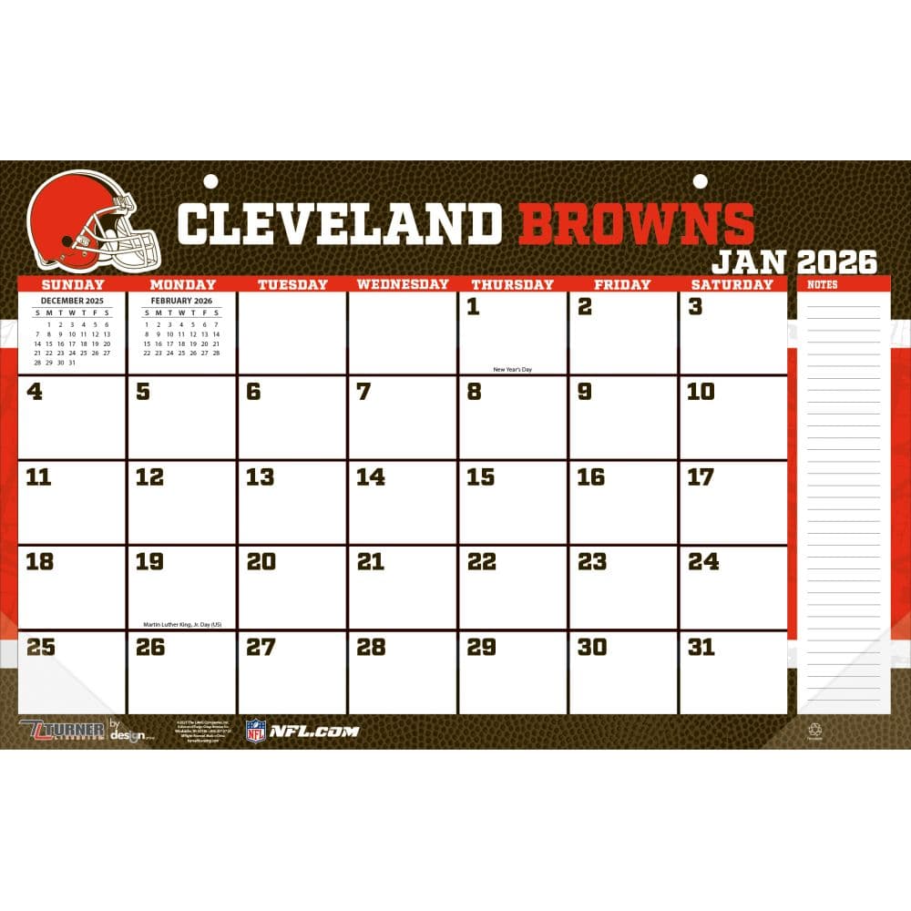 image NFL Cleveland Browns 2026 Desk Pad