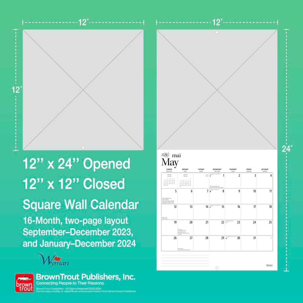 Quebec 2024 Wall Calendar - Calendars.com