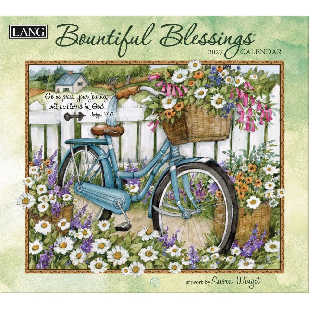 Bountiful Blessings 2027 Wall Calendar by Susan Winget Main Product Image
