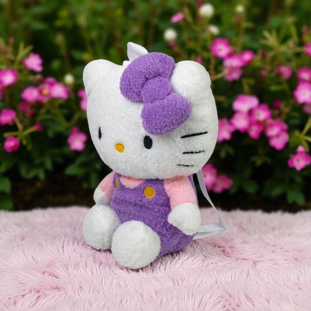 HK Chenille Plush Backpack Fifth Alternate Image