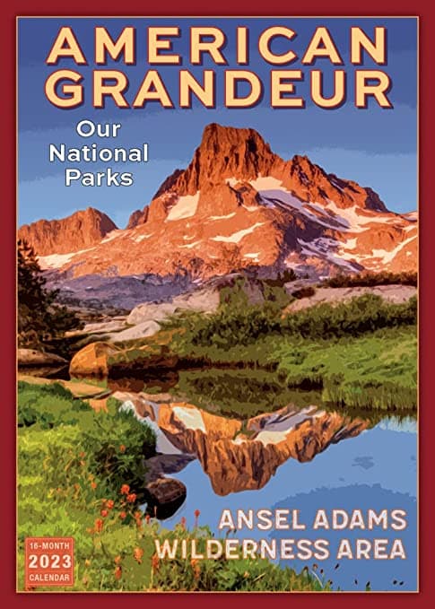 Sellers Publishing American Grandeur Our National Parks 2023 Wall Calendar