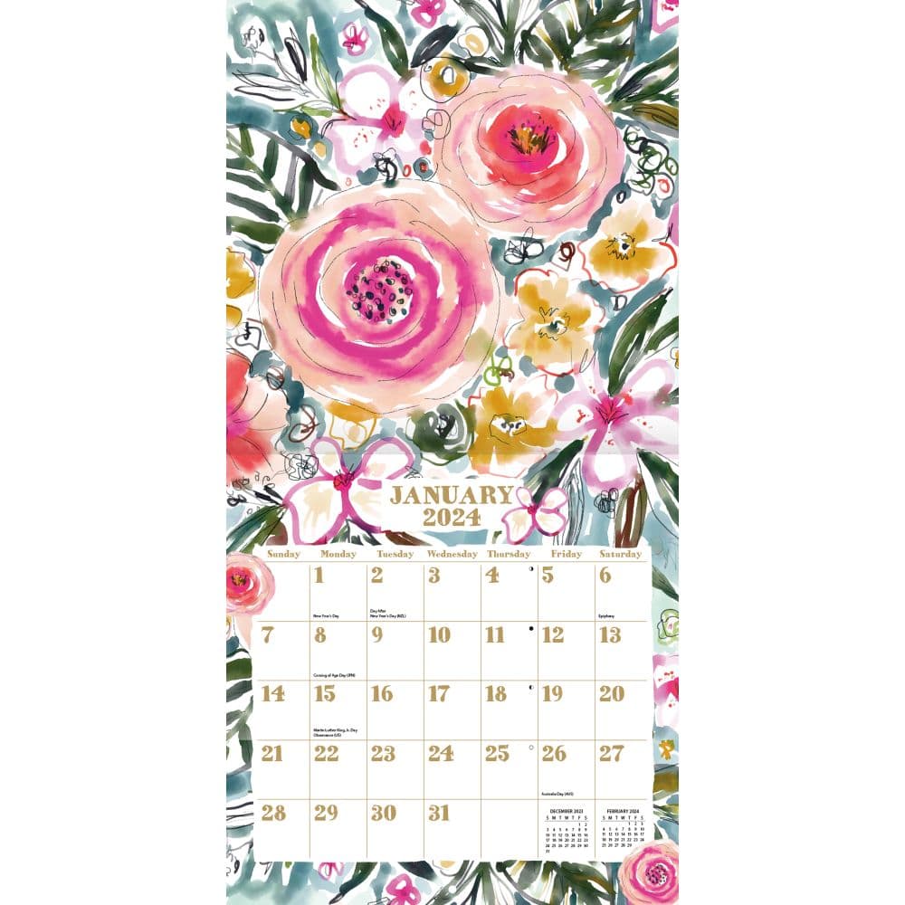 Grow Wild 2024 Wall Calendar