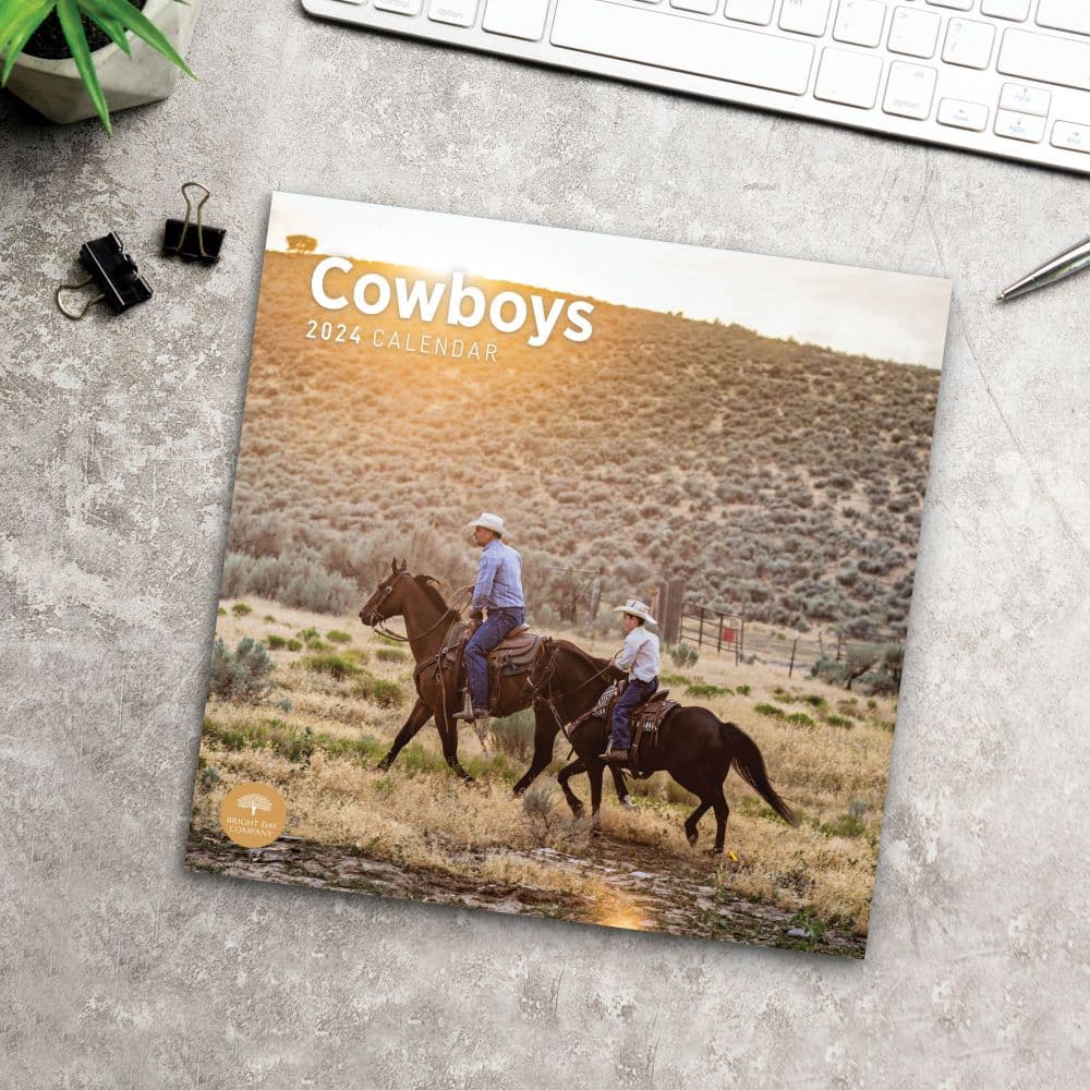 Cowboys 2024 Wall Calendar Fourth Alternate Image width=&quot;1000&quot; height=&quot;1000&quot;