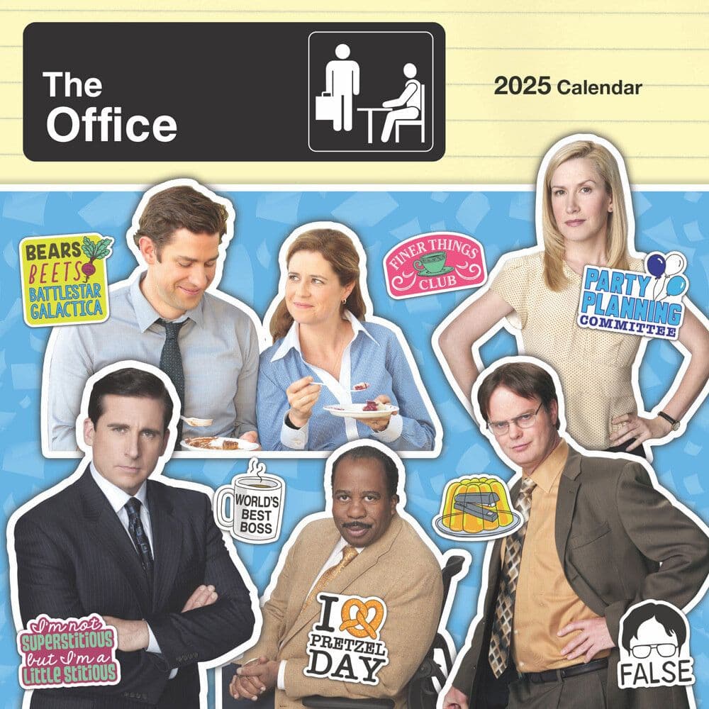 Office 2025 Mini Wall Calendar Main Image