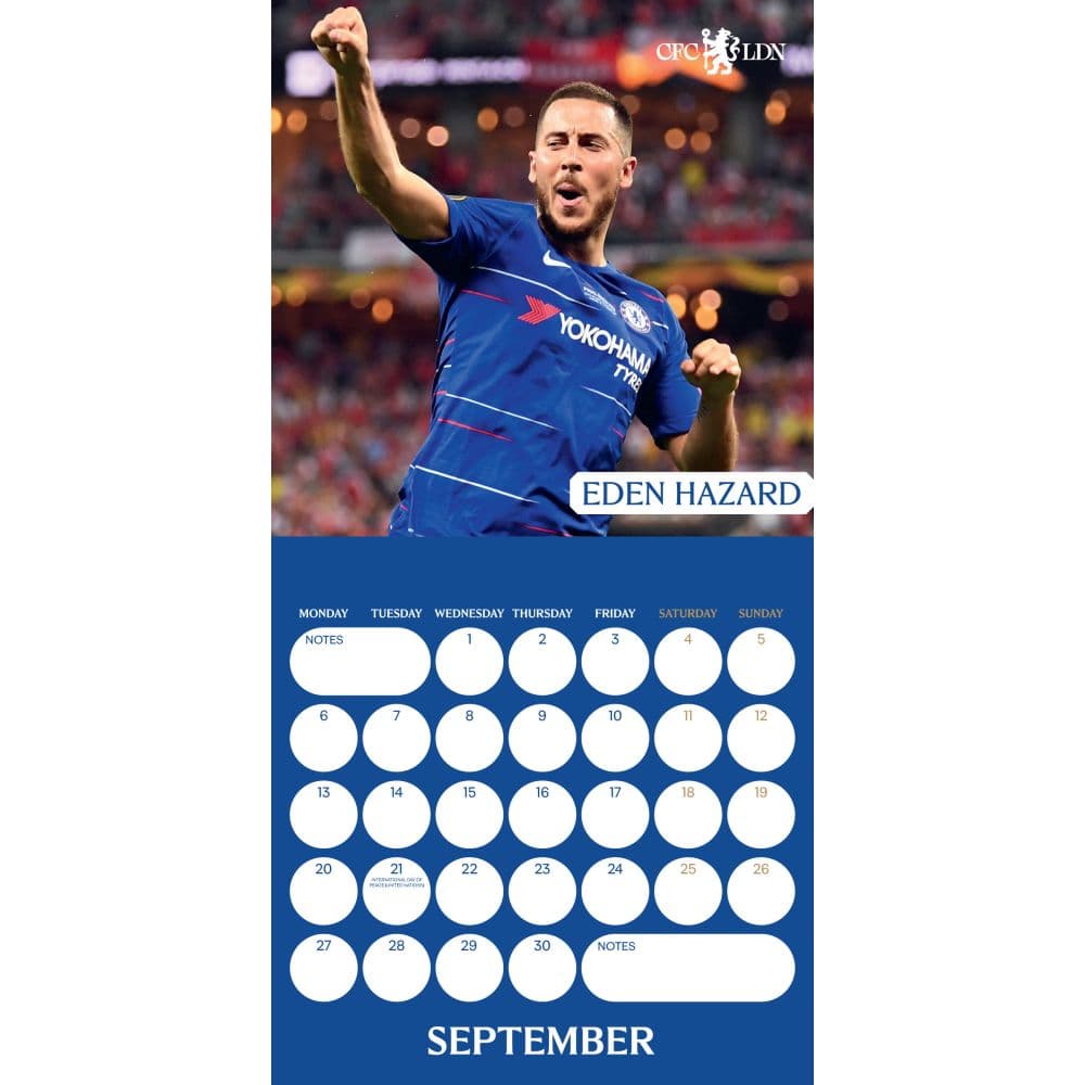 Chelsea Legends 2027 Wall Calendar Second Alternate Image