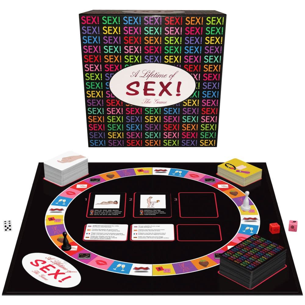 A Lifetime of Sex Adult Board Game Second Alternate Image