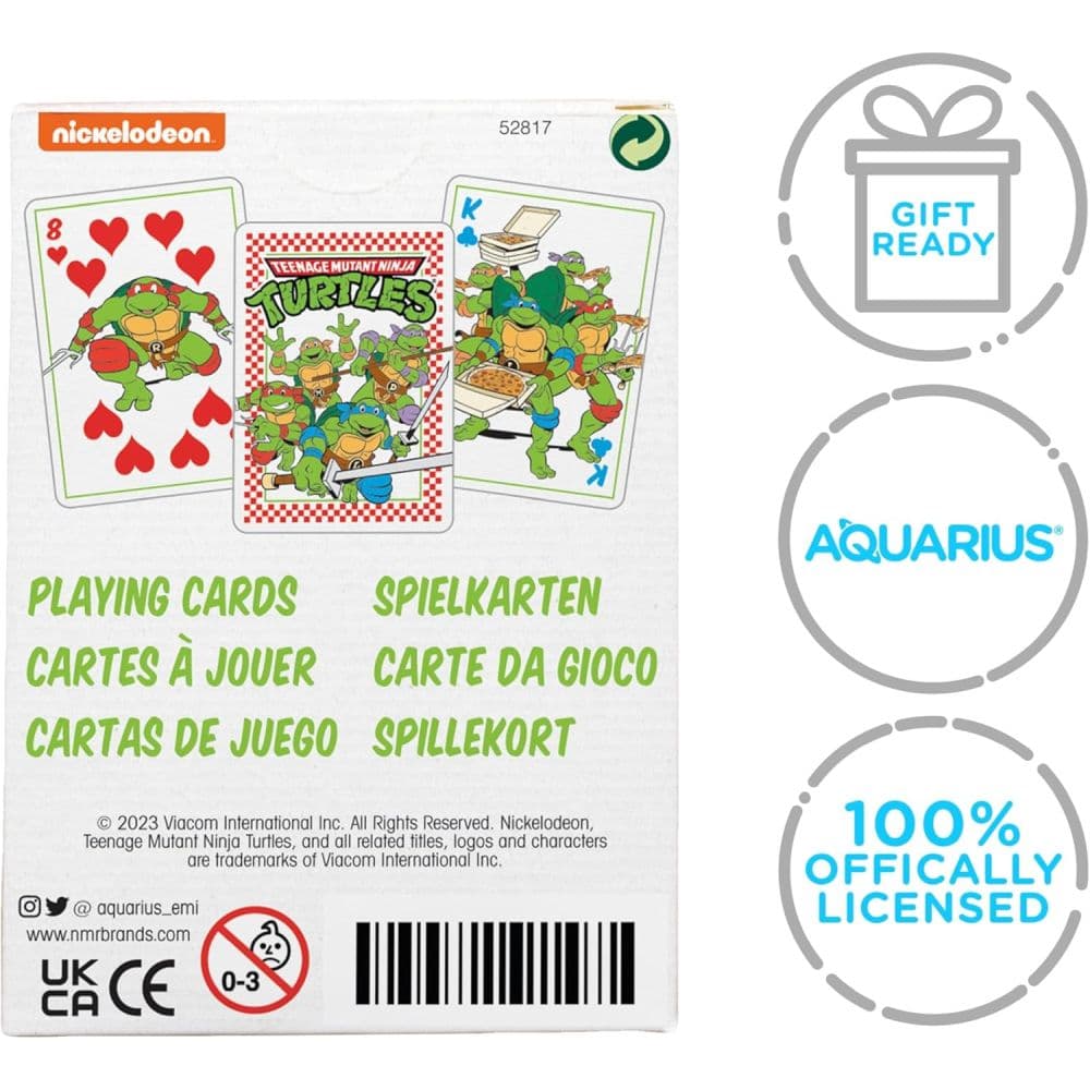 TMNT Pizza Box Playing Cards Fifth Alternate Image