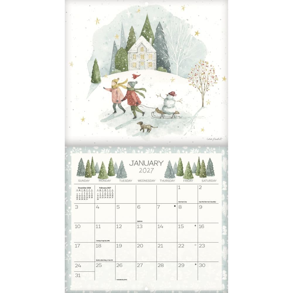 Blissful Moments 2027 Wall Calendar by Lisa Audit Second Alternate Image