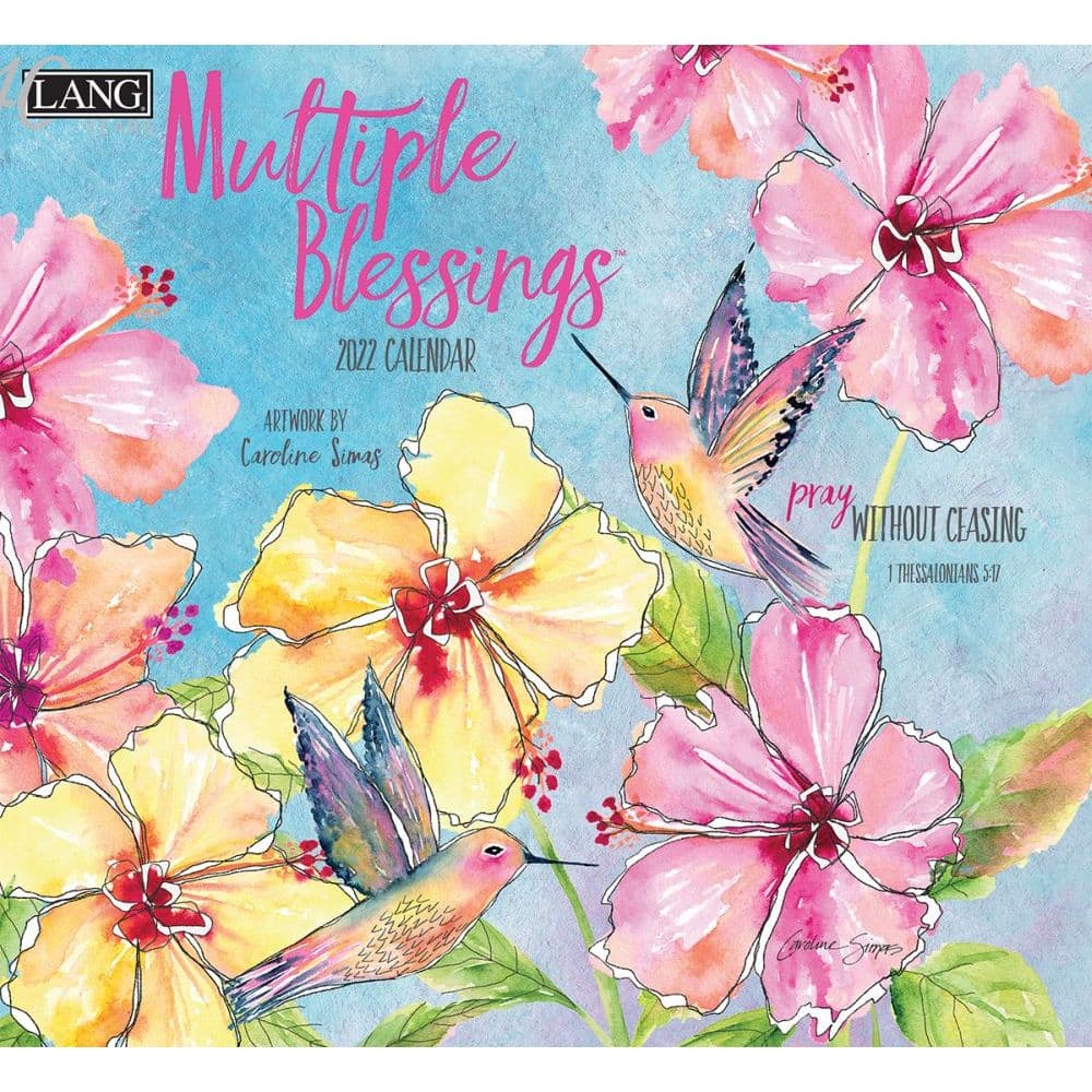 Multiple Blessings 2022 Wall Calendar