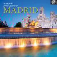 image Madrid 2026 Wall Calendar Main Image