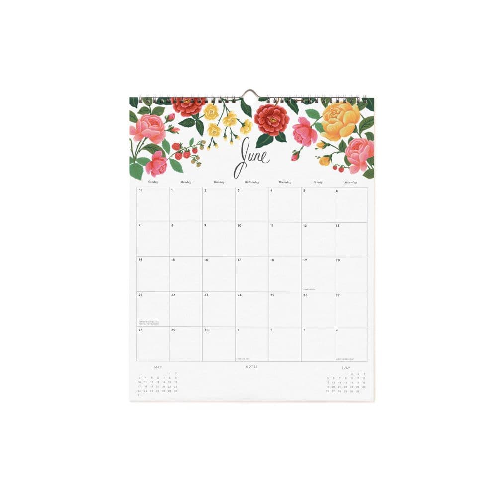 Dahlia 2026 Wall Calendar Sixth Alternate Image