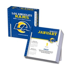 Los Angeles Rams 2024 Desk  Calendar