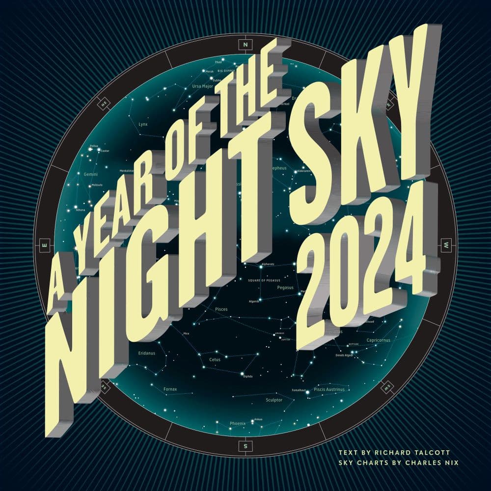 Year in the Night Sky 2024 Wall Calendar Main Product Image width=&quot;1000&quot; height=&quot;1000&quot;
