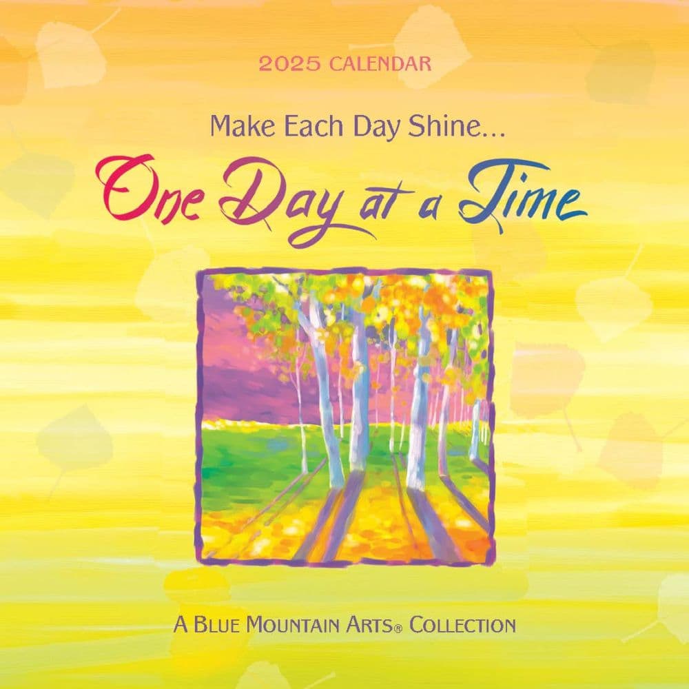 Make Every Day A Positive One 2025 Wall Calendar Main Image