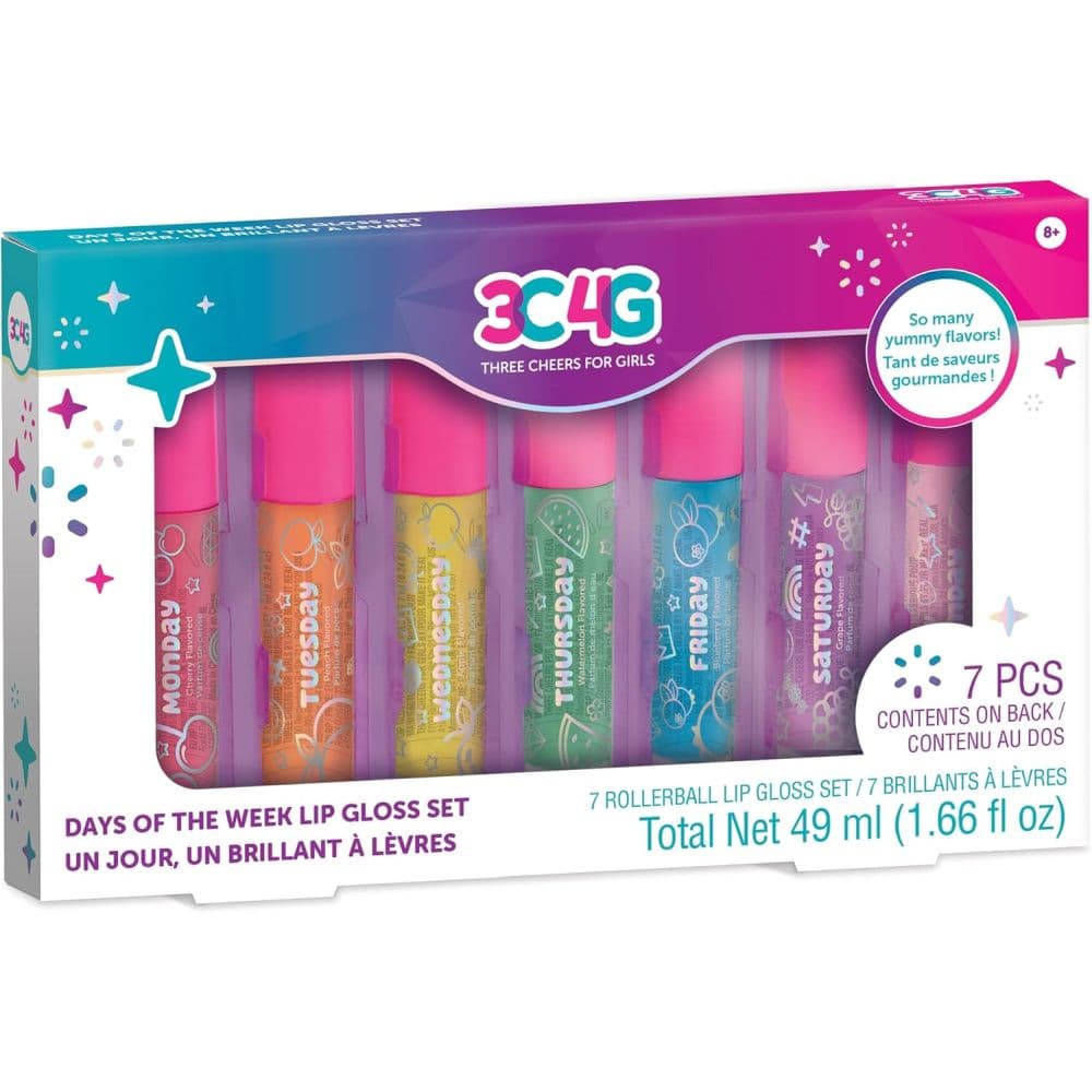 3C4G Graffiti Days Of The Week Lip Gloss First Alternate Image