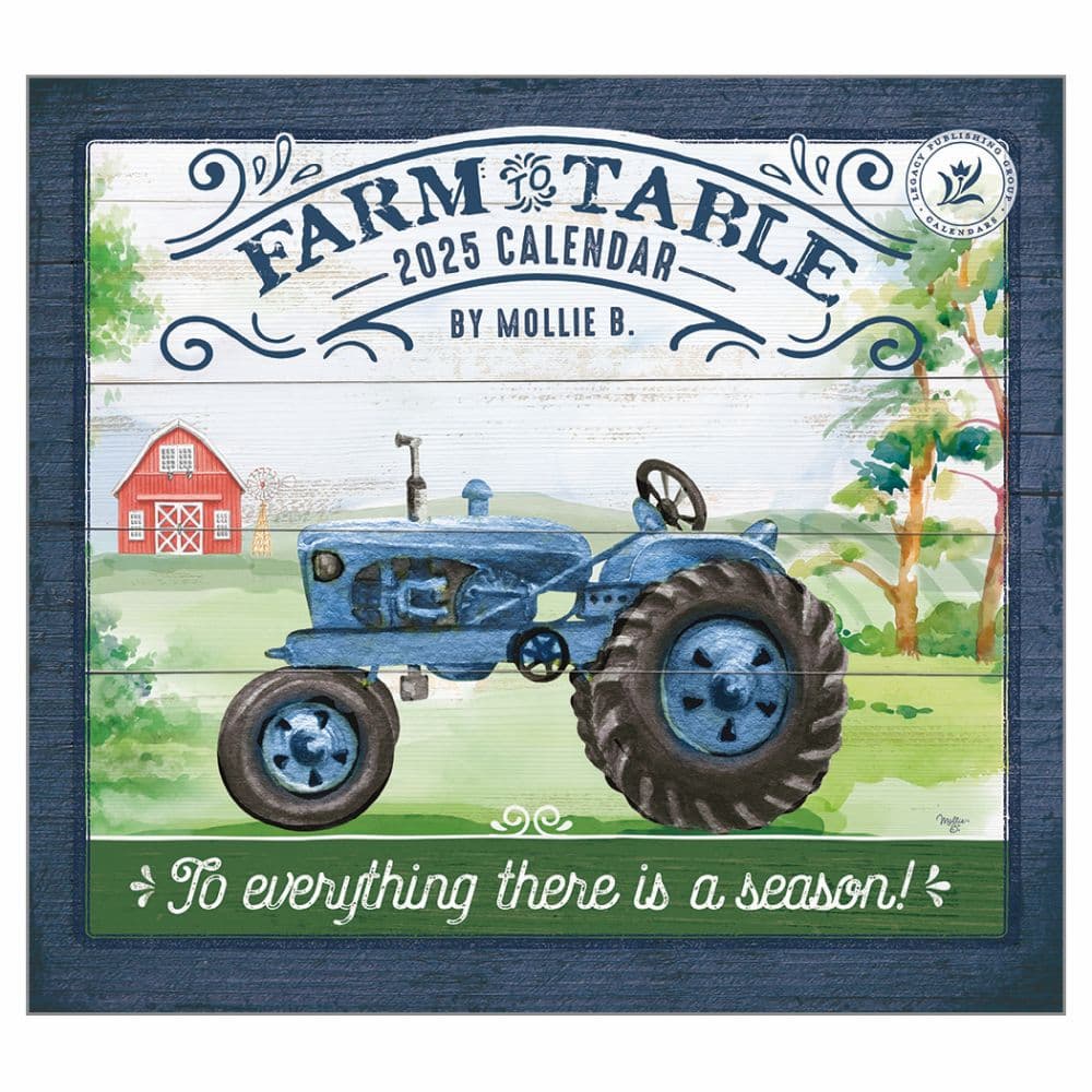 Farm to Table 2025 Wall Calendar Main Product Image width=&quot;1000&quot; height=&quot;1000&quot;
