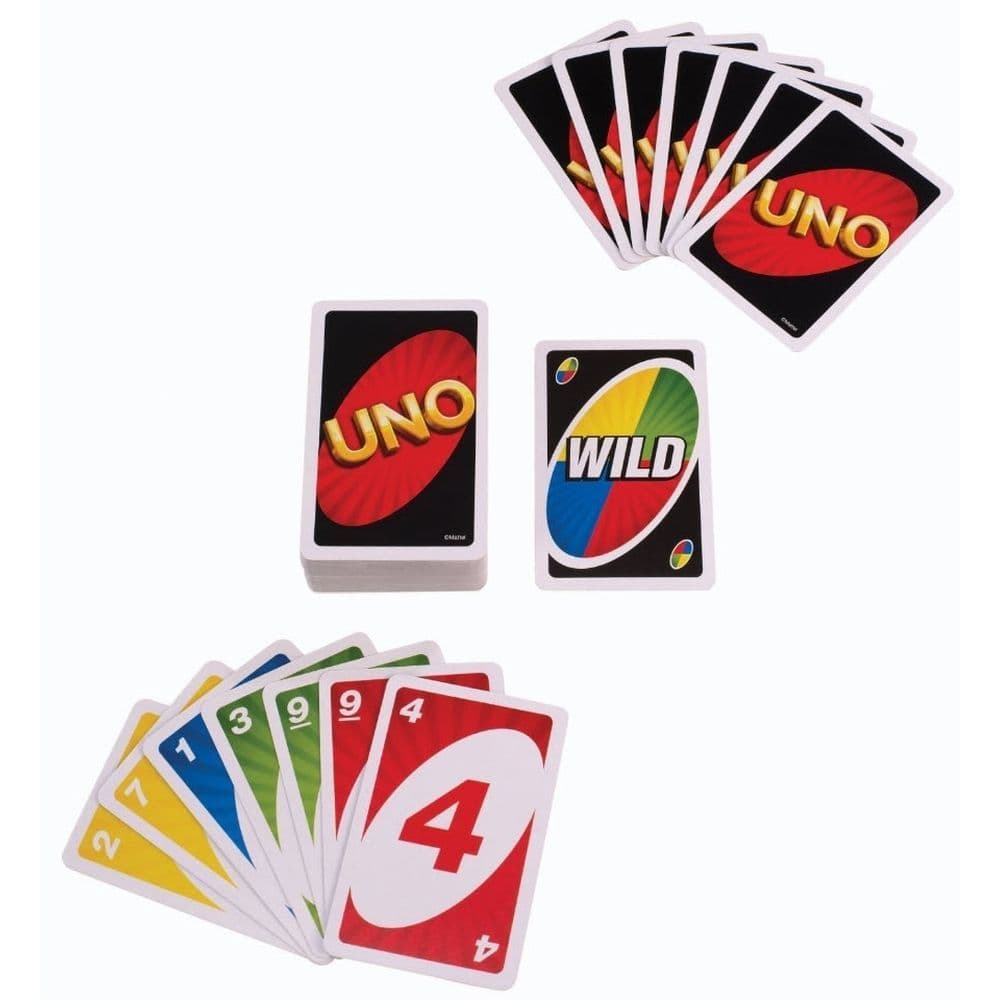 UNO Card Game Alternate Image 1