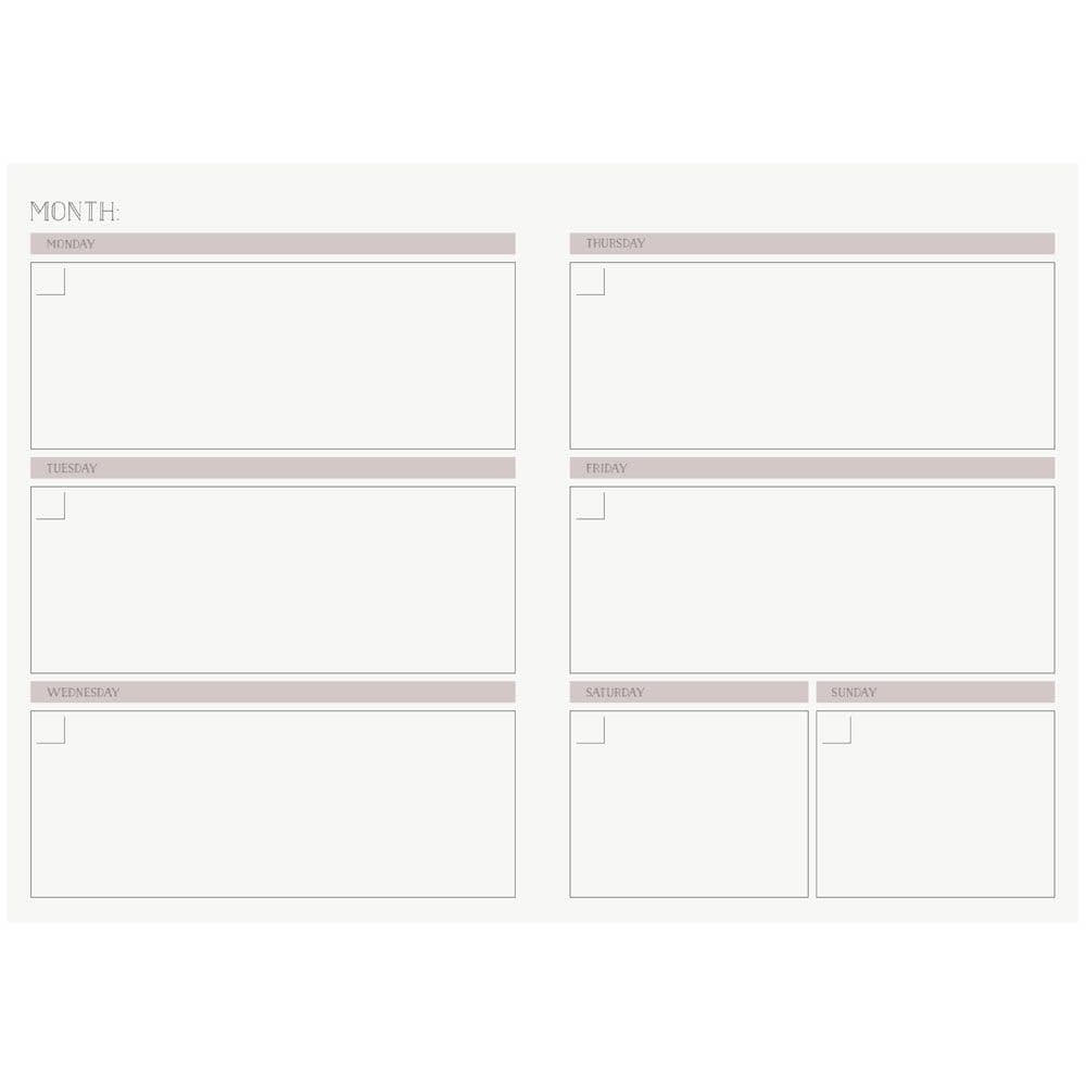 Blush 2019 Planner First Alternate Image