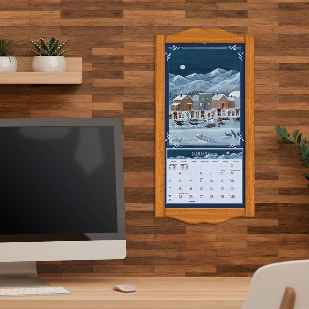 Lang Folk Art 2027 Vertical Wall Calendar by Mary Singleton Sixth Alternate Image