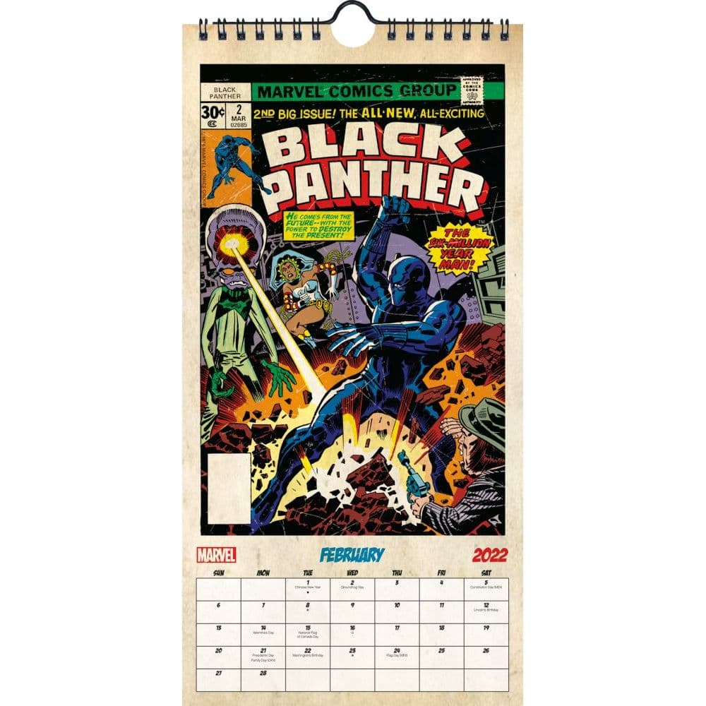 Marvel Comics 2022 Mini Poster Calendar