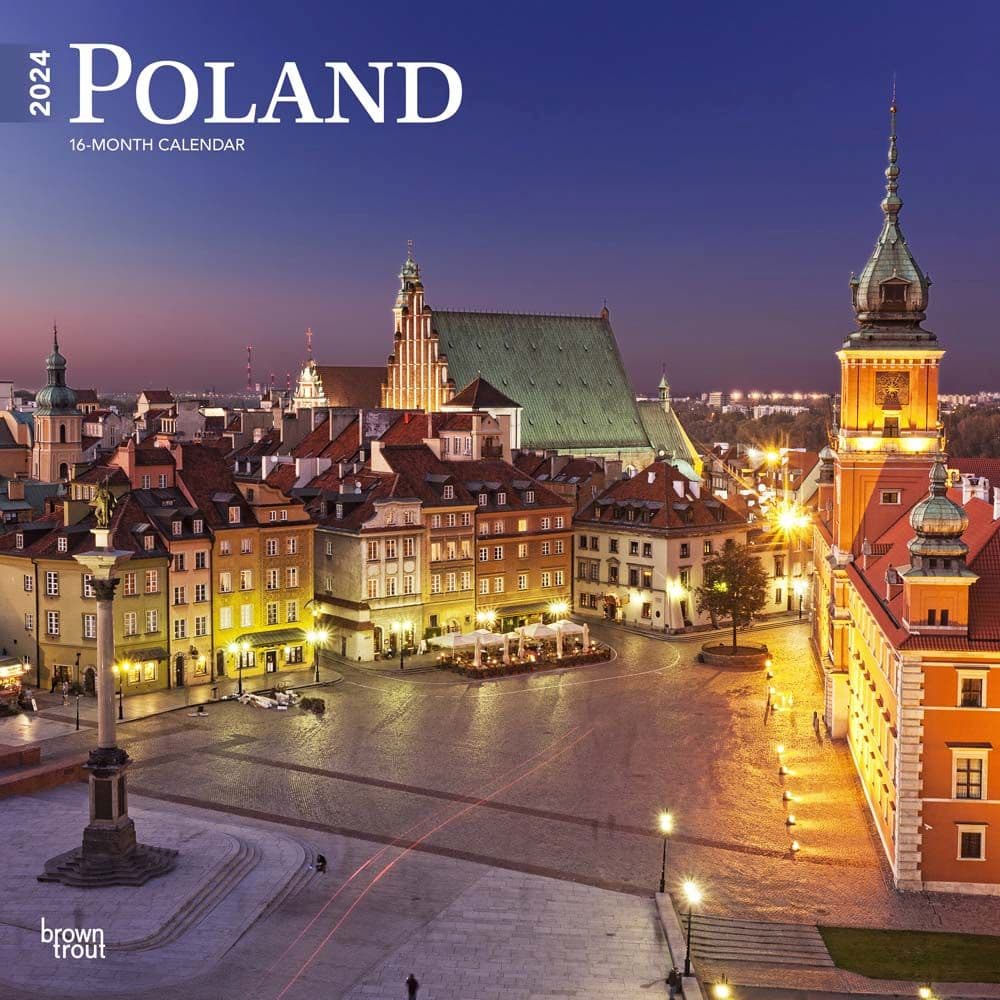 Poland 2024 Wall Calendar Main Product Image width=&quot;1000&quot; height=&quot;1000&quot;