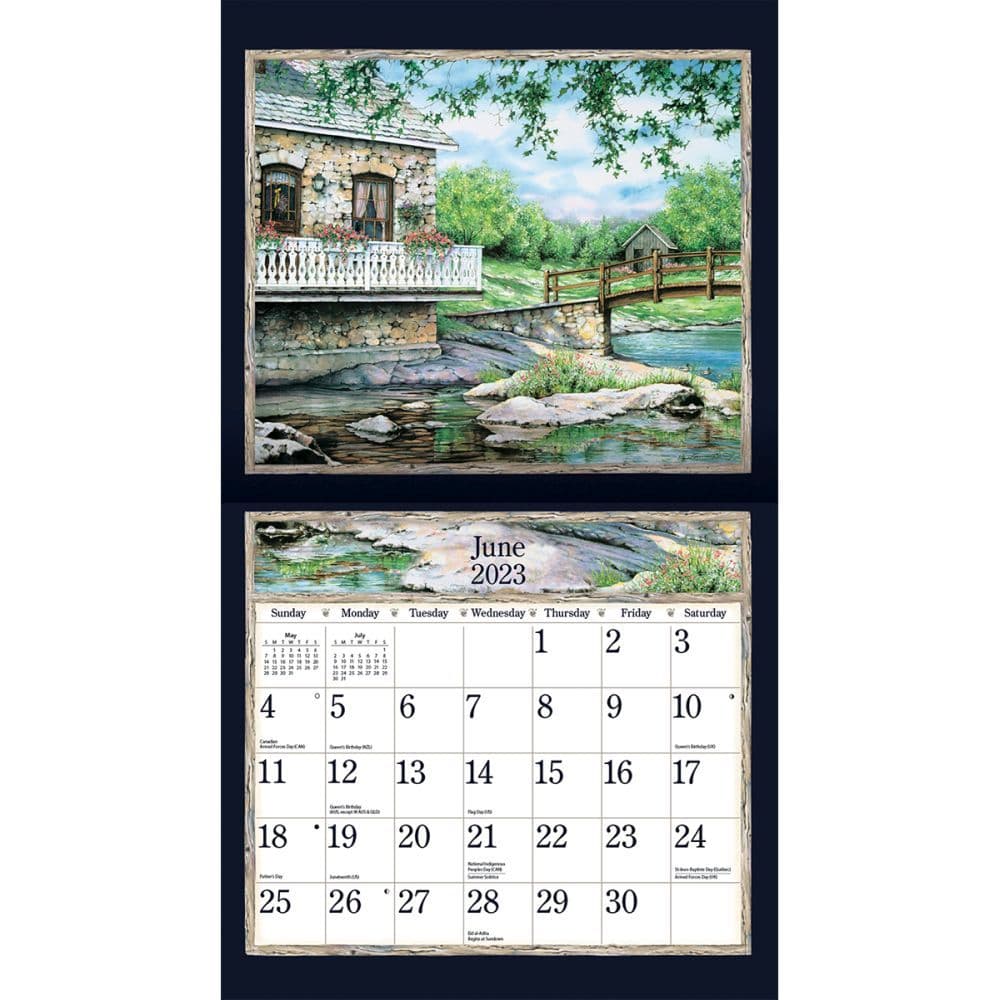 Country Welcome Special Edition 2023 Wall Calendar - Calendars.com