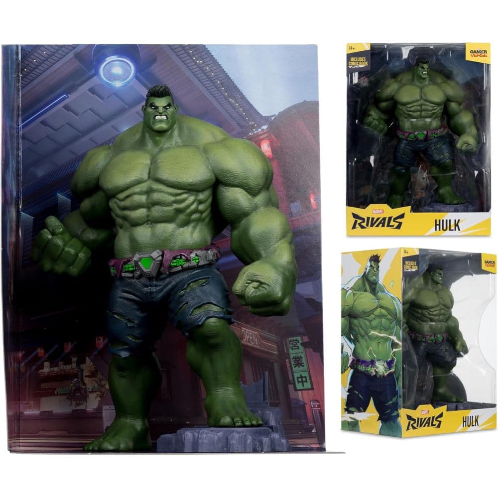 Marvel Rivals Gamerverse 1:6 Hulk Posed Figure Eighth Alternate Image