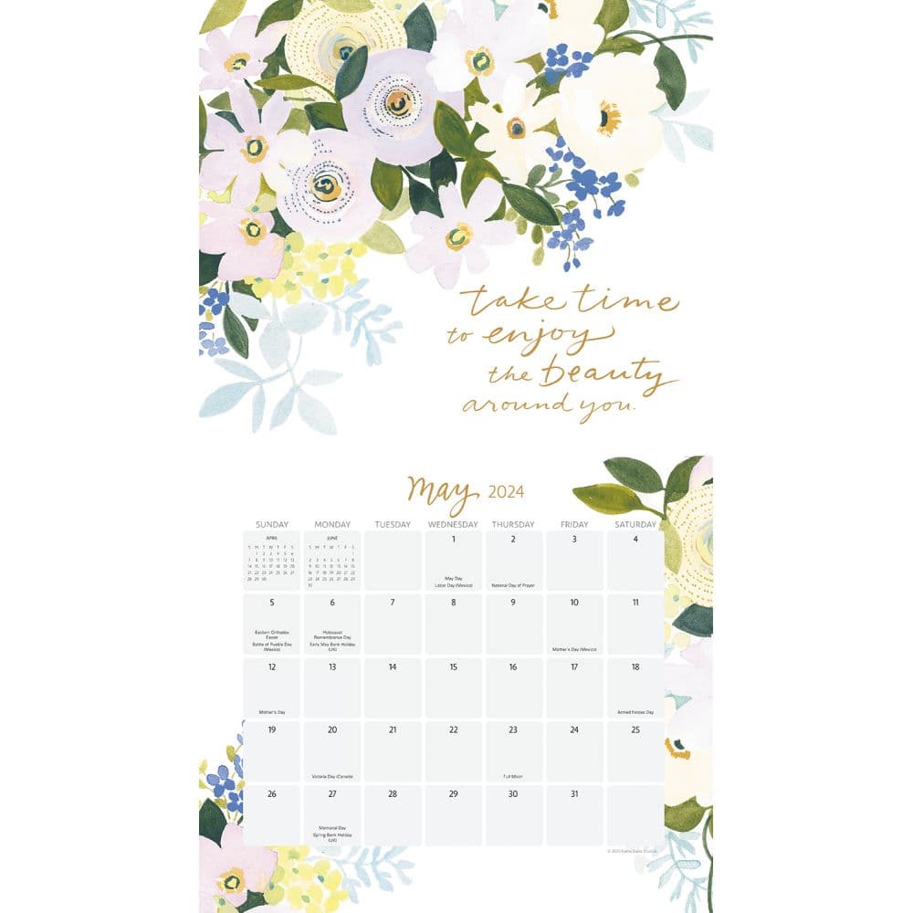 Davis Art Amcal 2024 Wall Calendar