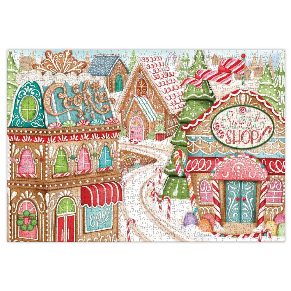 Gingerbread Lane 1000 Piece Puzzle Second Alternate Image
