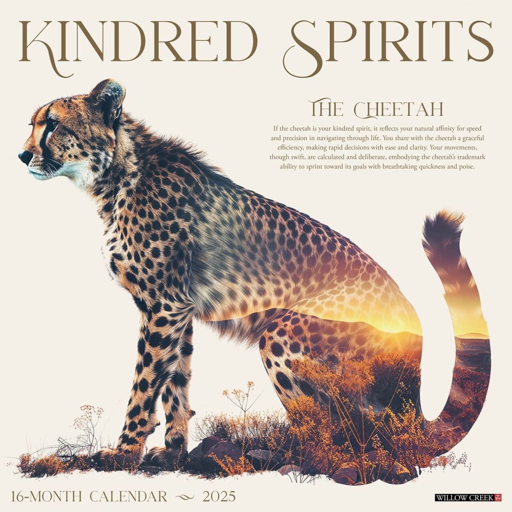 Kindred Spirits 2025 Wall Calendar Main Product Image width=&quot;1000&quot; height=&quot;1000&quot;